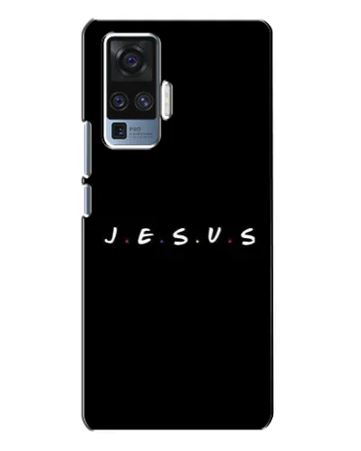 Чехол для Vivo X50 Pro с картинкой «Точки веры J.E.S.U.S.» Чехол для Vivo X50 Pro с картинкой «Точки веры J.E.S.U.S.»