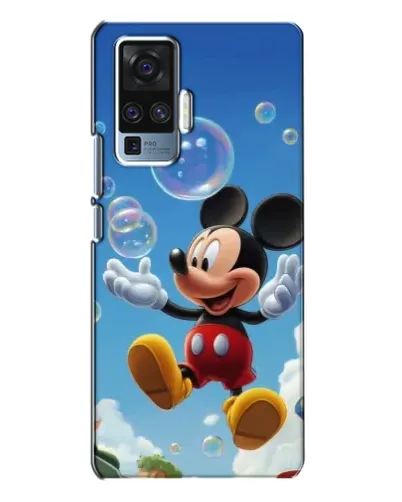 Чехол для Vivo X50 Pro с картинкой «Mickey и мыльные пузыри» Чехол для Vivo X50 Pro с картинкой «Mickey и мыльные пузыри»