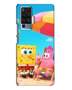 Чехол для Vivo X50 Pro с картинкой «Отдых на пляже»