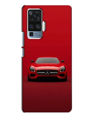 Чехол для Vivo X50 Pro с картинкой «Красный Mercedes AMG»