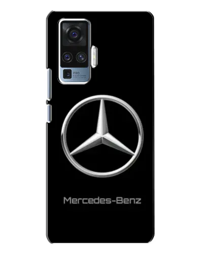 Чехол для Vivo X50 Pro с картинкой «Mercedes Silver Logo»