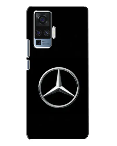 Чехол для Vivo X50 Pro с картинкой «Mercedes классический лого»