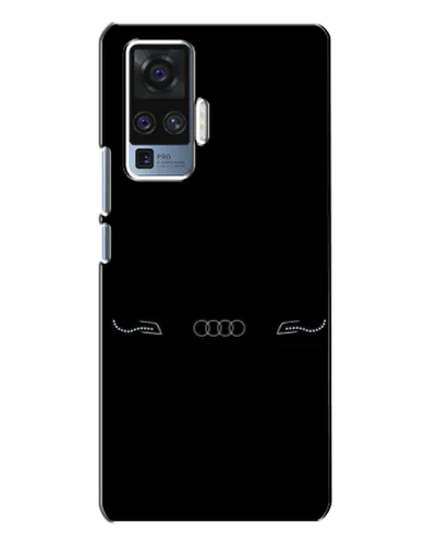 Чехол для Vivo X50 Pro с картинкой «Audi — световой подпись»