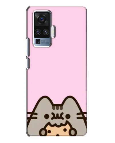 Чехол для Vivo X50 Pro с картинкой «Pusheen и печенье» Чехол для Vivo X50 Pro с картинкой «Pusheen и печенье»