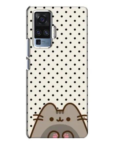 Чехол для Vivo X50 Pro с картинкой «Пушин в горошек» Чехол для Vivo X50 Pro с картинкой «Пушин в горошек»