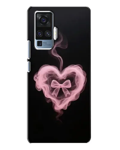 Чехол для Vivo X50 Pro с картинкой «Дымчатое сердце»