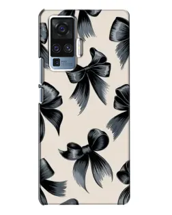 Чехол для Vivo X50 Pro с картинкой «Банты Coquette»