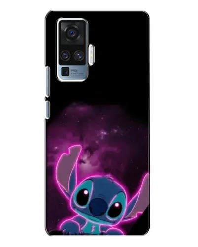 Чехол для Vivo X50 Pro с картинкой «Неоновый Stitch»