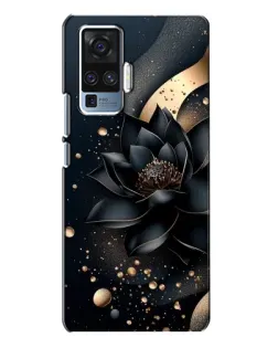 Чехол для Vivo X50 Pro с картинкой «Черный лотос»