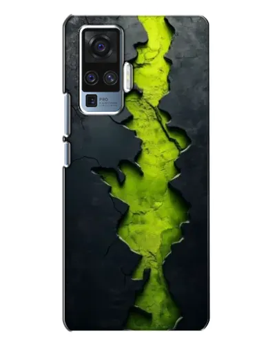 Чехол для Vivo X50 Pro с картинкой «Салатовый разлом скалы» Чехол для Vivo X50 Pro с картинкой «Салатовый разлом скалы»