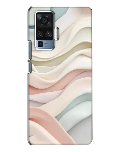 Чехол для Vivo X50 Pro с картинкой «Пастельные нежные волны» Чехол для Vivo X50 Pro с картинкой «Пастельные нежные волны»