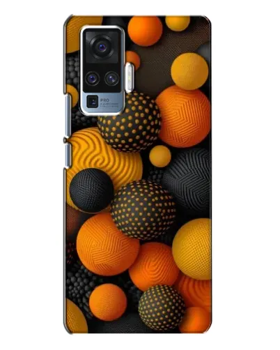 Чехол для Vivo X50 Pro с картинкой «Объемные оранжевые сферы» Чехол для Vivo X50 Pro с картинкой «Объемные оранжевые сферы»