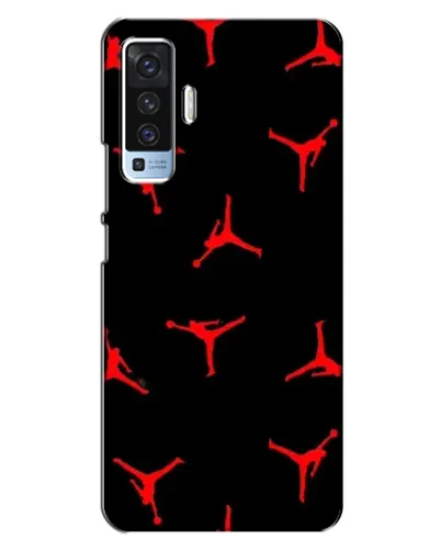 Чехол для Vivo X50 с картинкой «Jordan Red Pattern» Чехол для Vivo X50 с картинкой «Jordan Red Pattern»