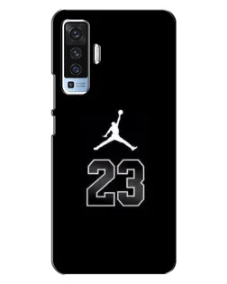 Чехол для Vivo X50 с картинкой «Jordan Flight 23»