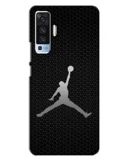 Чехол для Vivo X50 с картинкой «Jordan Dark Carbon»