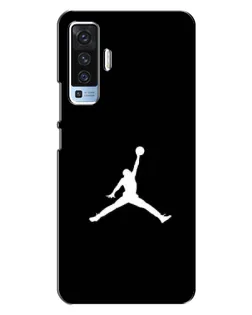Чехол для Vivo X50 с картинкой «Jordan Silhouette»