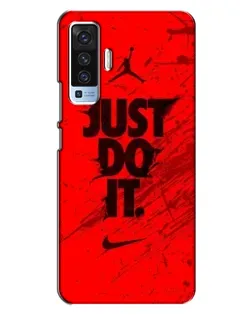 Чехол для Vivo X50 с картинкой «Nike Just Do It»