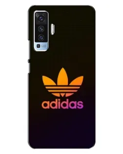 Чехол для Vivo X50 с картинкой «Градиент Adidas»