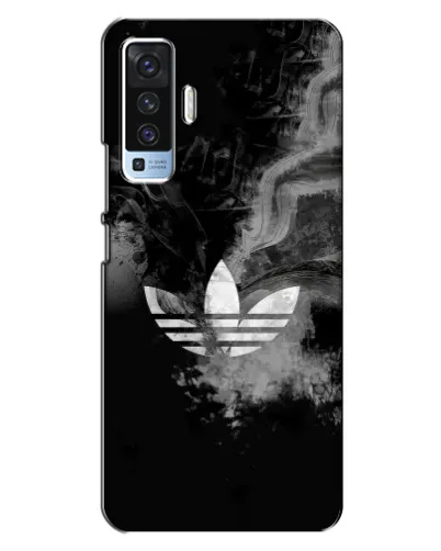 Чехол для Vivo X50 с картинкой «Абстрактный дым Adidas» Чехол для Vivo X50 с картинкой «Абстрактный дым Adidas»