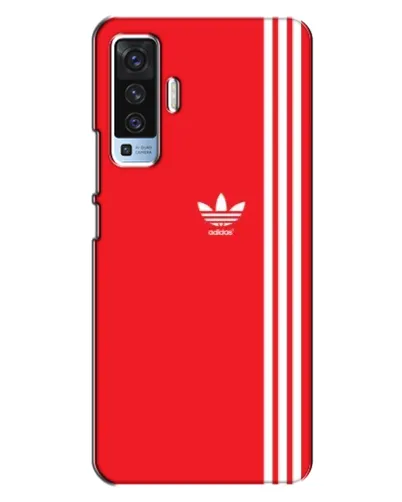 Чехол для Vivo X50 с картинкой «Красный минимализм Adidas» Чехол для Vivo X50 с картинкой «Красный минимализм Adidas»