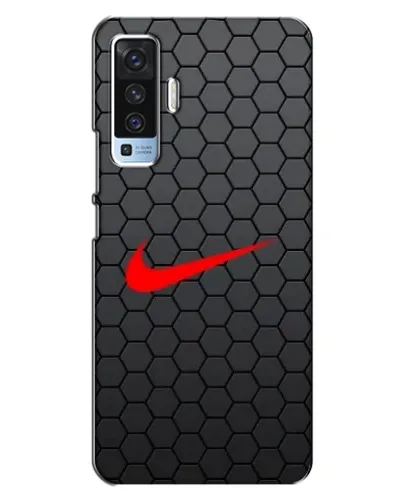 Чехол для Vivo X50 с картинкой «Nike — карбоновая сетка» Чехол для Vivo X50 с картинкой «Nike — карбоновая сетка»