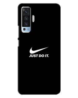 Чехол для Vivo X50 с картинкой «Минимализм от Nike»