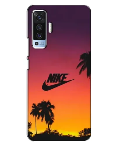 Чехол для Vivo X50 с картинкой «Nike на закате солнца» Чехол для Vivo X50 с картинкой «Nike на закате солнца»