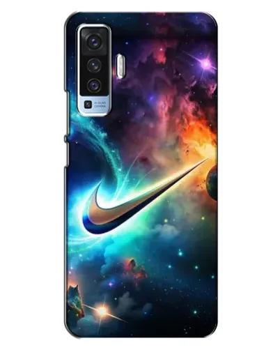 Чехол для Vivo X50 с картинкой «Космический Nike Swoosh» Чехол для Vivo X50 с картинкой «Космический Nike Swoosh»
