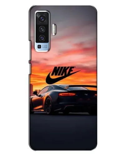 Чехол для Vivo X50 с картинкой «Nike и суперкар» Чехол для Vivo X50 с картинкой «Nike и суперкар»