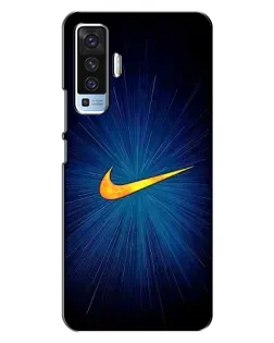 Чохол для Vivo X50 з картинкою «Синій пульс Nike»