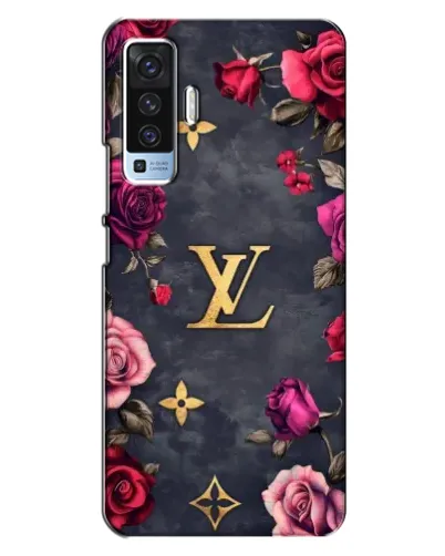 Чехол для Vivo X50 с картинкой «Цветочный Louis Vuitton» Чехол для Vivo X50 с картинкой «Цветочный Louis Vuitton»