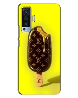 Чехол для Vivo X50 с картинкой «Мороженое от LV»