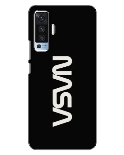 Чехол для Vivo X50 с картинкой «NASA — вертикальный логотип» Чехол для Vivo X50 с картинкой «NASA — вертикальный логотип»