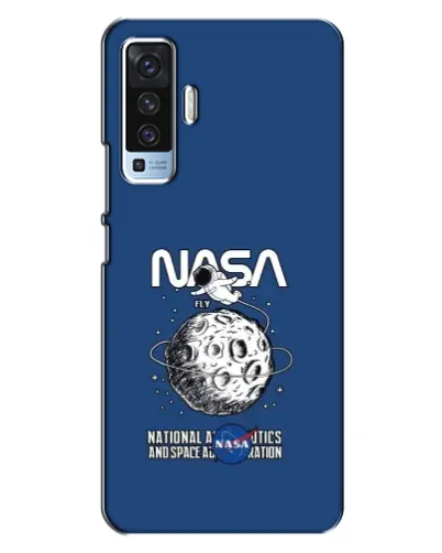 Чехол для Vivo X50 с картинкой «NASA — лунная миссия» Чехол для Vivo X50 с картинкой «NASA — лунная миссия»