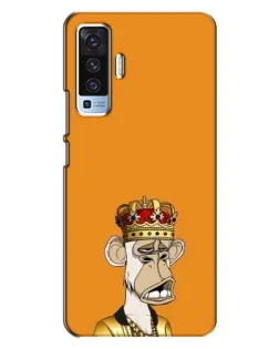 Чехол для Vivo X50 с картинкой «Золотая обезьяна Bored Ape»