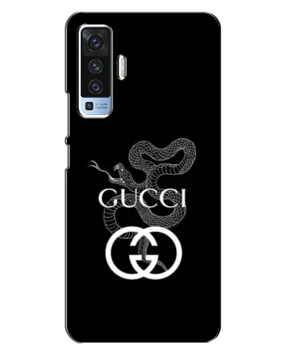 Чехол для Vivo X50 с картинкой «Gucci — серебряная змея» Чехол для Vivo X50 с картинкой «Gucci — серебряная змея»