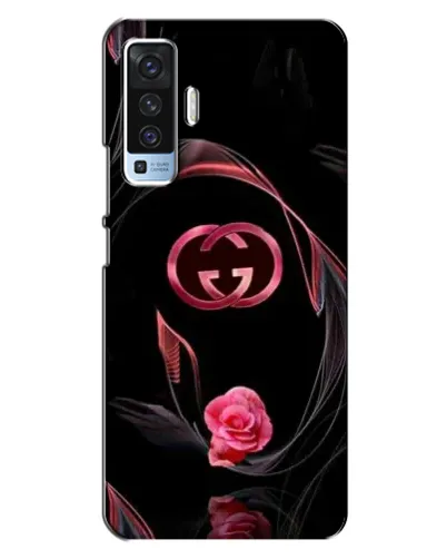 Чехол для Vivo X50 с картинкой «Gucci — неоновая роза» Чехол для Vivo X50 с картинкой «Gucci — неоновая роза»