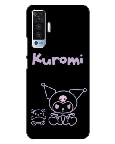 Чехол для Vivo X50 с картинкой «Kuromi — черный минимализм» Чехол для Vivo X50 с картинкой «Kuromi — черный минимализм»