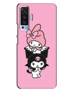 Чехол для Vivo X50 с картинкой «My Melody и Kuromi»