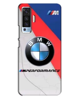 Чехол для Vivo X50 с картинкой «BMW Performance стиль»