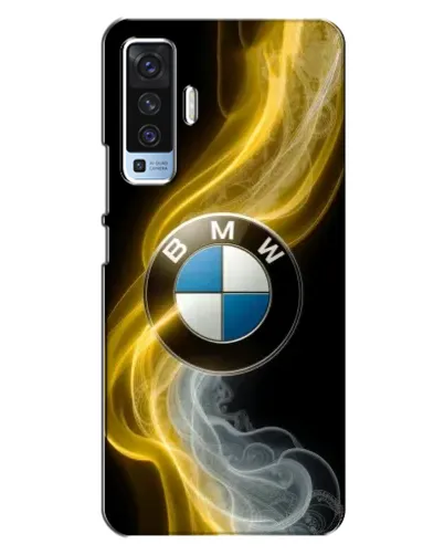 Чехол для Vivo X50 с картинкой «Золотистый дым BMW» Чехол для Vivo X50 с картинкой «Золотистый дым BMW»