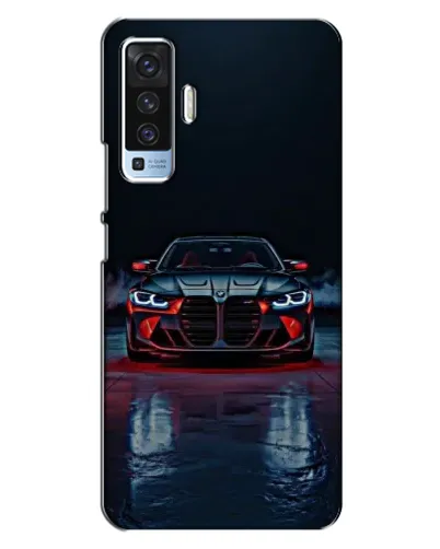 Чехол для Vivo X50 с картинкой «BMW на мокрой дороге» Чехол для Vivo X50 с картинкой «BMW на мокрой дороге»