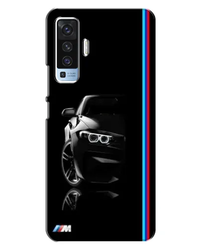 Чехол для Vivo X50 с картинкой «Силуэт BMW в темноте» Чехол для Vivo X50 с картинкой «Силуэт BMW в темноте»