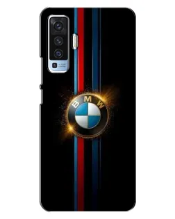 Чехол для Vivo X50 с картинкой «BMW M-Power неон»