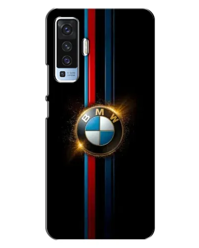 Чехол для Vivo X50 с картинкой «BMW M-Power неон» Чехол для Vivo X50 с картинкой «BMW M-Power неон»
