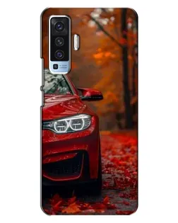 Чехол для Vivo X50 с картинкой «Осенняя BMW M4»