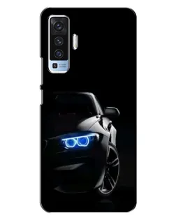 Чохол для Vivo X50 з картинкою «BMW — нічний погляд»