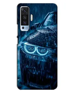 Чохол для Vivo X50 з картинкою «BMW під дощем»