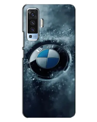 Чохол для Vivo X50 з картинкою «Логотип BMW — лід» Чохол для Vivo X50 з картинкою «Логотип BMW — лід»