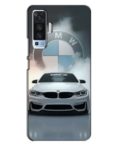 Чохол для Vivo X50 з картинкою «BMW в білому диму» Чохол для Vivo X50 з картинкою «BMW в білому диму»